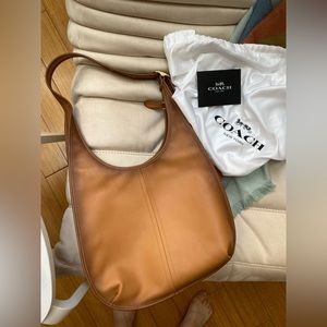 Coach large ergo bag in camel